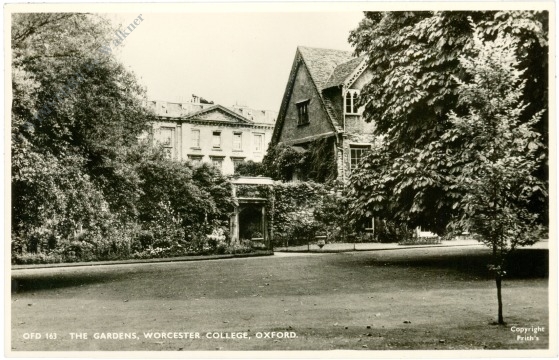 oxford, worcester college, the gardens
