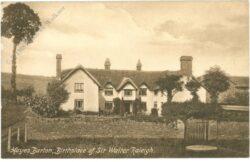 hayes barton, birthplace of sir walter raleigh