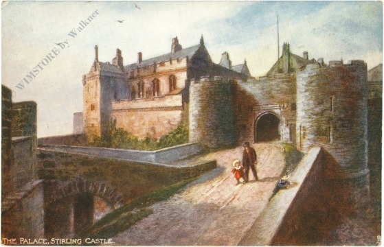 stirling, stirling castle, the palace