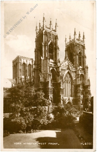 york, york ninster, west front