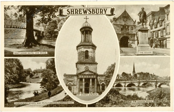 shrewsbury, multiansicht