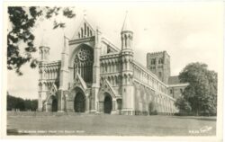 st. albans abbey from the south west