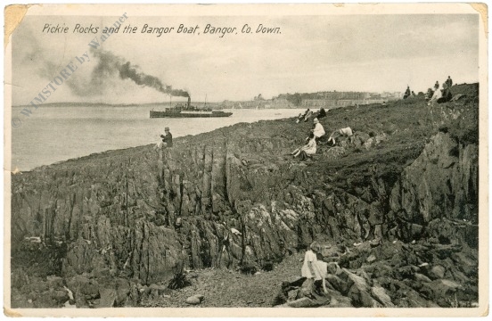 bangor, pickie rocks and the bangor boat