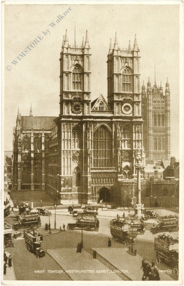 london, westminster abbey, west towers