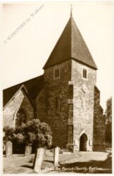 hadlow, the parish church