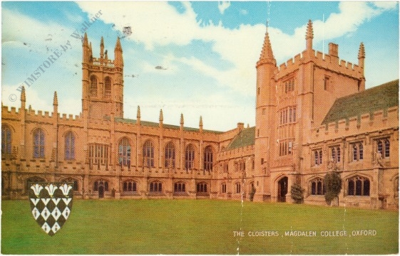 oxford, magdalen college, the cloisters