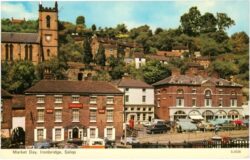 salop, ironbridge, market day