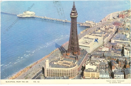 blackpool, from the air