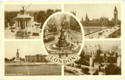 london, multiansicht