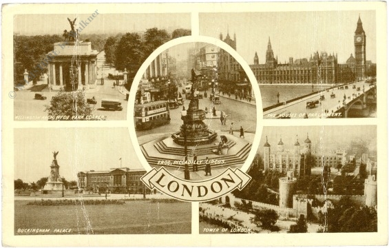 london, multiansicht