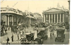 london, bank of england and royal exchange