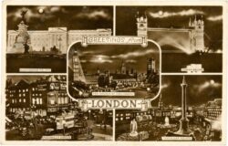 london, multiansicht