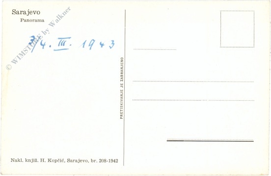 sarajevo, ortsansicht