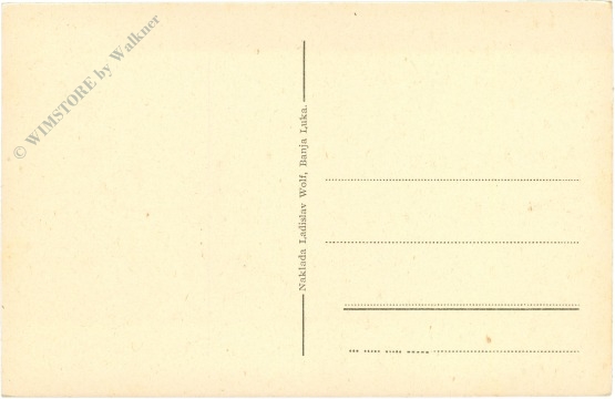 banja luka, straßenansicht