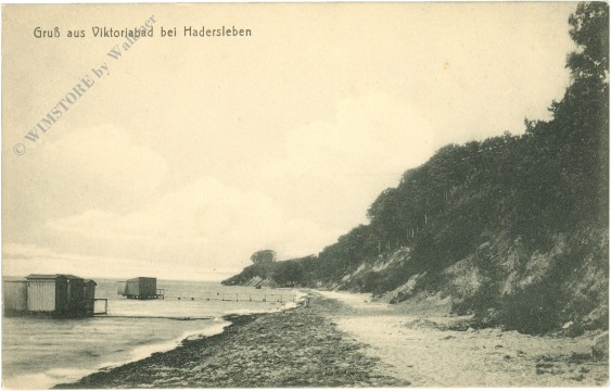 hadersleben, gruss aus victoriabad