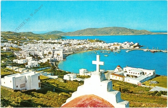 mykonos, ansicht mykonos, ansicht