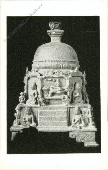 dehli, museum, votive stupa