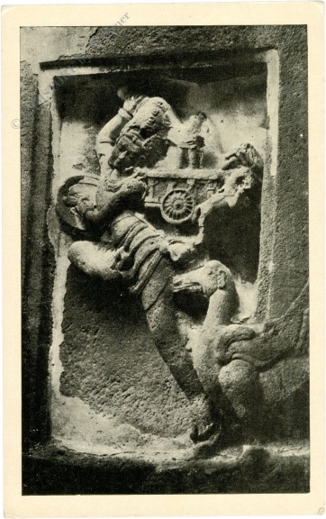 dehli, museum, ravana carryng sita