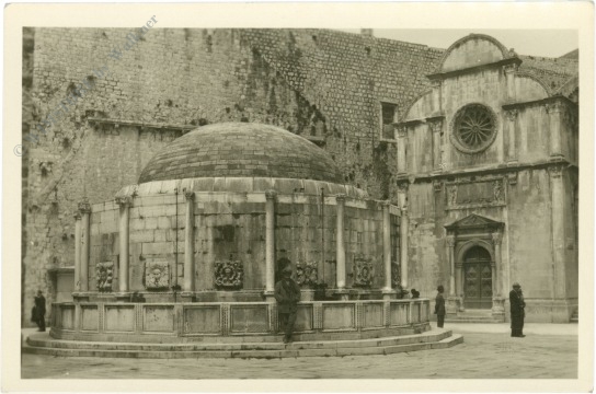 dubrovnik, brunnen vom onofrio di la cava