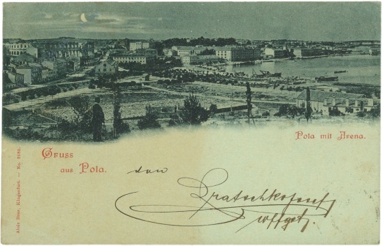 pula, gruss aus pula, gruss aus