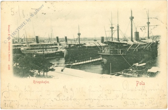 pula, kriegshafen pula, kriegshafen
