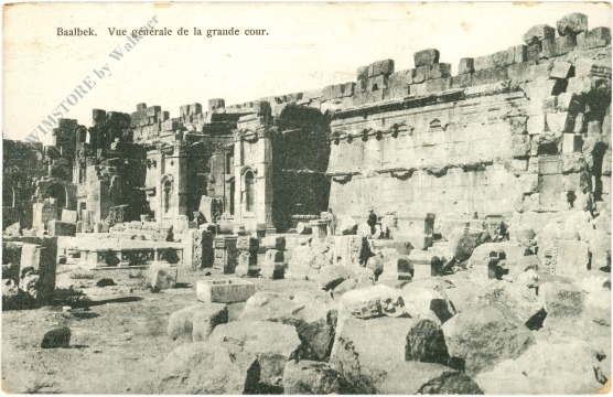 baalbek, gesamtansicht