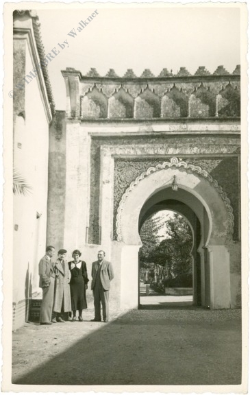 meknes, sultanpalast, eingang