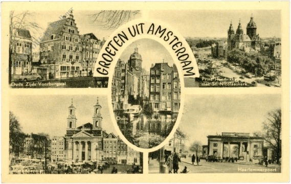 amsterdam, multiansicht