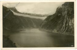 geirangerfjord, ansicht
