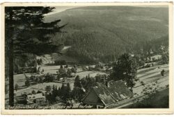 bad schwarzbach i. isergebirge, motiv mit dem heufuder