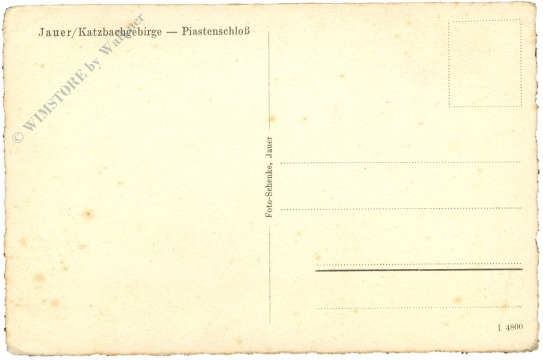 jauer /katzbachgeb., piastenschloß