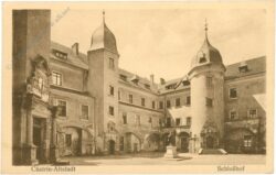 cüstrin, altstadt, schlosshof