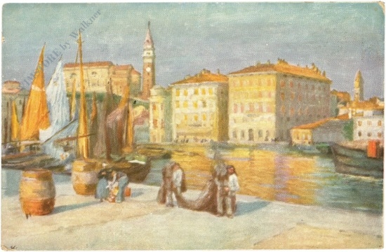 piran, hafen