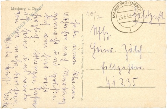 marburg a.d. drau, ortsansicht