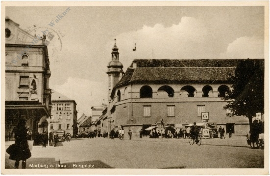 marburg a.d. drau, burgplatz