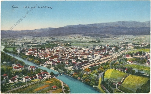 cilli, blick vom schloßberg