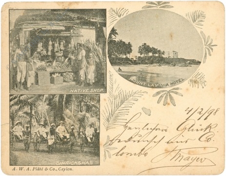 ceylon, multiansicht