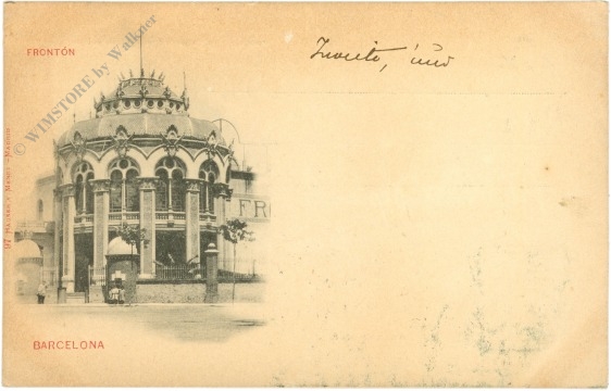 barcelona, fronton