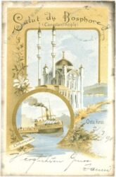 constantinople, salut du bosphore