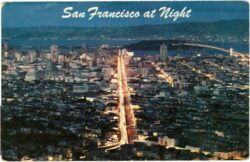 kalifornien, san franzisco, at night