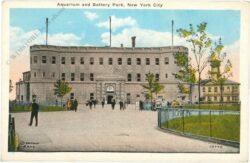 new york, new york city, aquarium und battery park