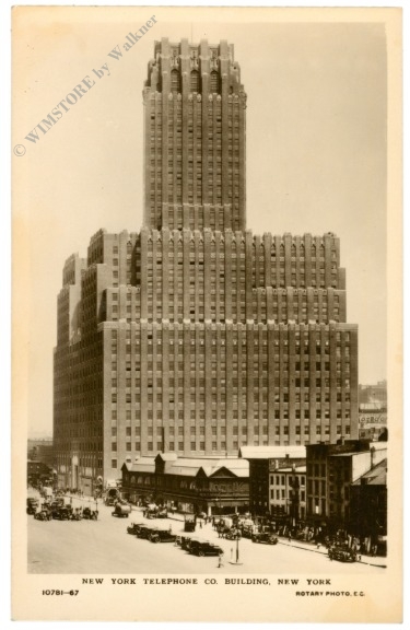 new york, new york city, telephone co. building