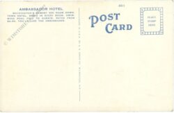 washington, d.c., ambassador hotel