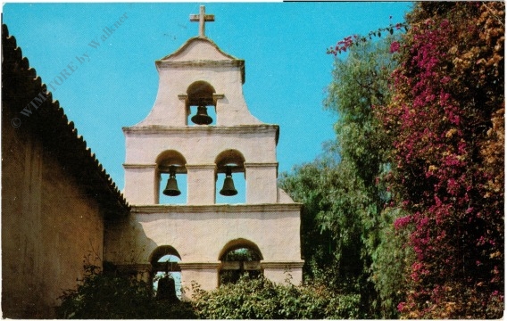 kalifornien, san diego de alcala, mission, bell tower
