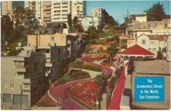 kalifornien, san francisco, the crookedest street