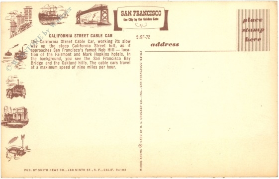 kalifornien, san francisco, street cable car