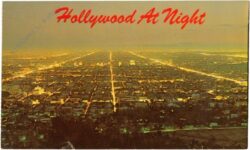 kalifornien, los angeles, hollywood at night