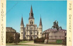louisiana, new orleans, st. louis cathedral