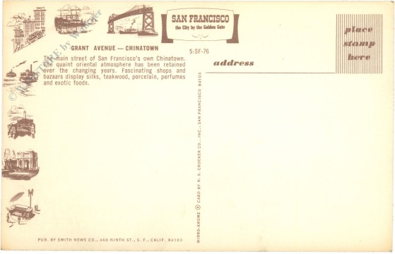 kalifornien, san francisco, grant avenue chinatown