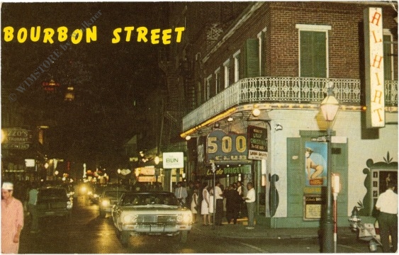 louisiana, new orleans, bourbon street louisiana, new orleans, bourbon street